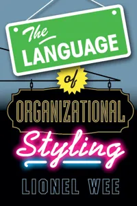 The Language of Organizational Styling_cover
