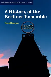 A History of the Berliner Ensemble_cover