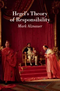 Hegel's Theory of Responsibility_cover