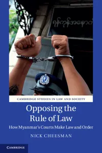 Opposing the Rule of Law_cover