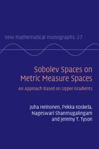 Sobolev Spaces on Metric Measure Spaces_cover