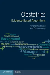 Obstetrics: Evidence-based Algorithms_cover