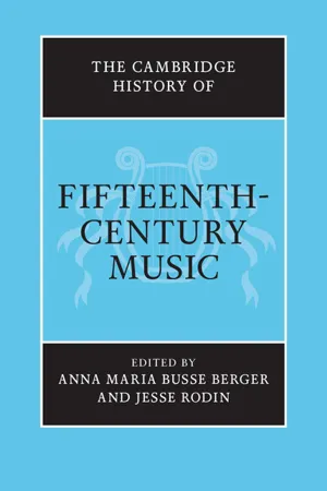 The Cambridge History of Fifteenth-Century Music