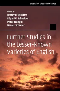 Further Studies in the Lesser-Known Varieties of English_cover