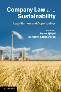 Company Law and Sustainability_cover