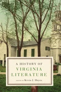 A History of Virginia Literature_cover