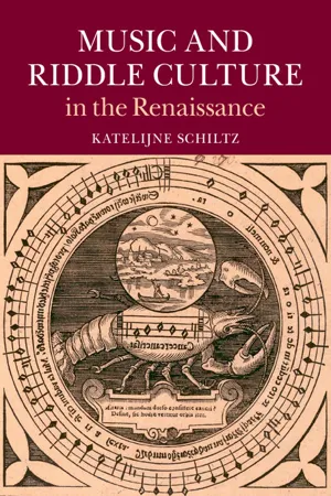 Music and Riddle Culture in the Renaissance