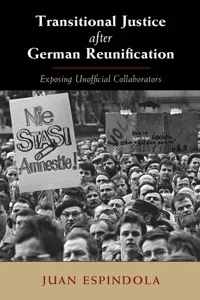 Transitional Justice after German Reunification_cover