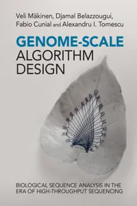 Genome-Scale Algorithm Design_cover
