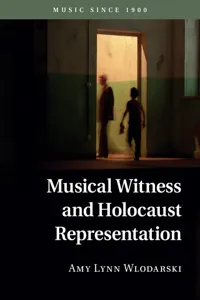 Musical Witness and Holocaust Representation_cover