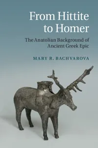 From Hittite to Homer_cover