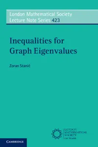 Inequalities for Graph Eigenvalues_cover
