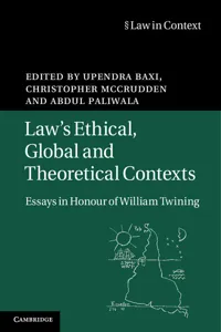 Law's Ethical, Global and Theoretical Contexts_cover