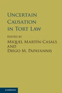 Uncertain Causation in Tort Law_cover