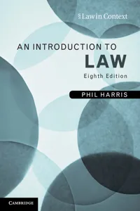 An Introduction to Law_cover