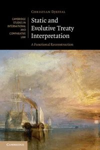 Static and Evolutive Treaty Interpretation_cover