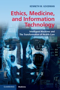 Ethics, Medicine, and Information Technology_cover