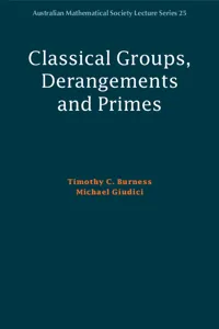 Classical Groups, Derangements and Primes_cover