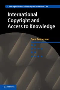 International Copyright and Access to Knowledge_cover