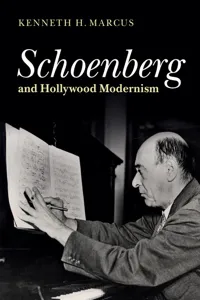 Schoenberg and Hollywood Modernism_cover