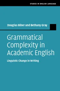 Grammatical Complexity in Academic English_cover