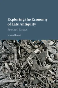 Exploring the Economy of Late Antiquity_cover