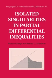 Isolated Singularities in Partial Differential Inequalities_cover