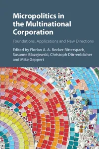 Micropolitics in the Multinational Corporation_cover