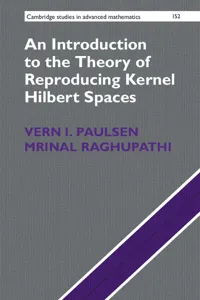 An Introduction to the Theory of Reproducing Kernel Hilbert Spaces_cover