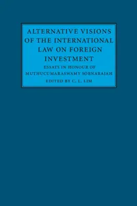 Alternative Visions of the International Law on Foreign Investment_cover