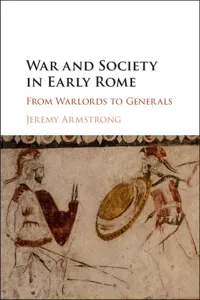 War and Society in Early Rome_cover