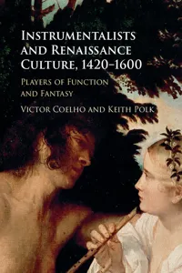 Instrumentalists and Renaissance Culture, 1420–1600_cover