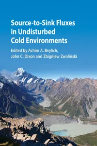 Source-to-Sink Fluxes in Undisturbed Cold Environments_cover