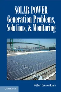 Solar Power Generation Problems, Solutions, and Monitoring_cover