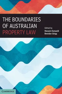 The Boundaries of Australian Property Law_cover