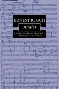 Ernest Bloch Studies_cover