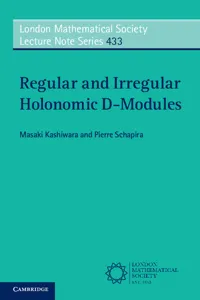 Regular and Irregular Holonomic D-Modules_cover