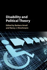 Disability and Political Theory_cover