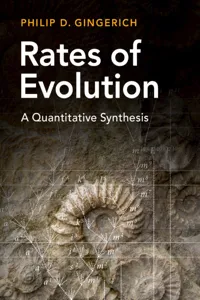 Rates of Evolution_cover