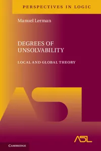 Degrees of Unsolvability_cover