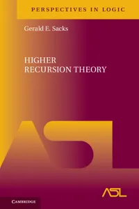 Higher Recursion Theory_cover