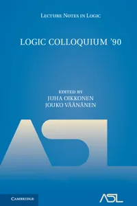Logic Colloquium '90_cover