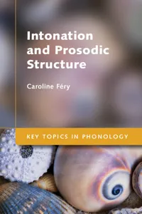 Intonation and Prosodic Structure_cover