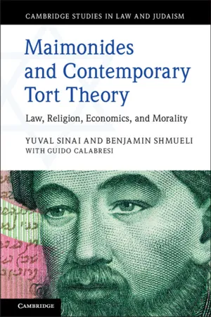 Maimonides and Contemporary Tort Theory