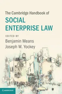 The Cambridge Handbook of Social Enterprise Law_cover