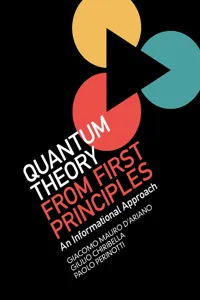 Quantum Theory from First Principles_cover