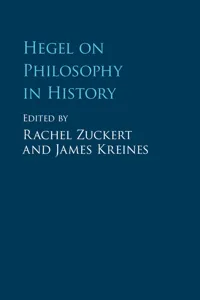 Hegel on Philosophy in History_cover