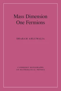 Mass Dimension One Fermions_cover