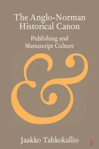 The Anglo-Norman Historical Canon_cover