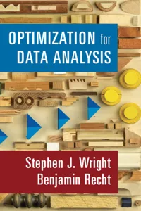 Optimization for Data Analysis_cover
